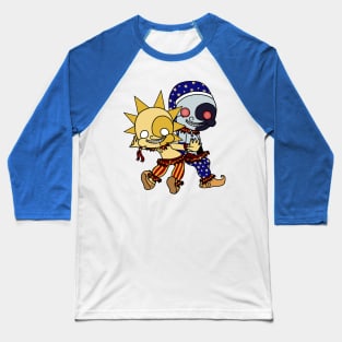 sun and moon chibi Baseball T-Shirt